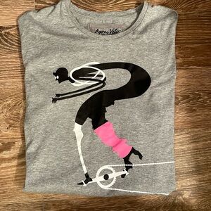 Apres Velo Giro d’Italia bicycle tee shirt.  Italian design and logo. XL
